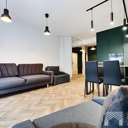 Apartman Wysoka Black Centrum By Lookap Łódź