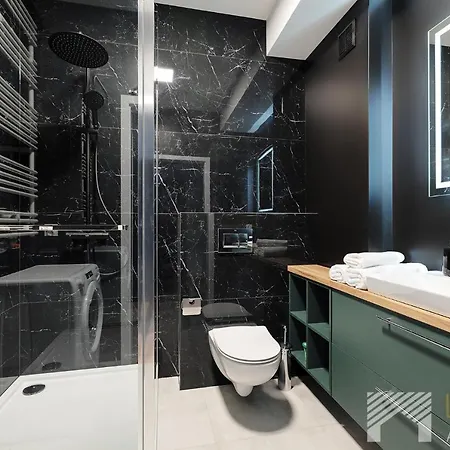 아파트 Wysoka Black Centrum By Lookap
