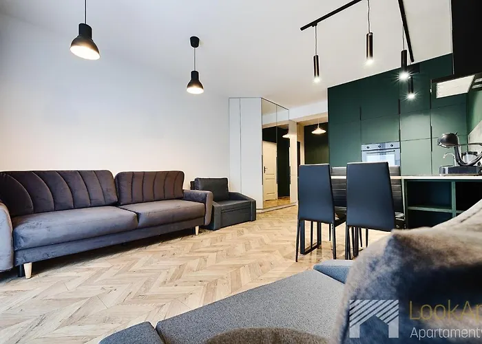 Apartman Wysoka Black Centrum By Lookap Łódź